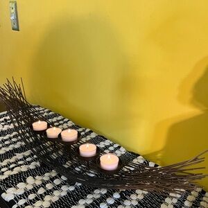 Brown Candle Accents for Elegant Home Decor